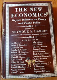 The New Economics Seymour E Harris 1947 1st Edition w DJ Samuelson  